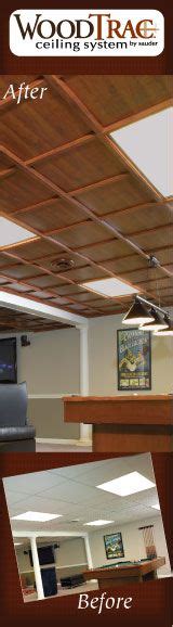 A drop ceiling is also called as a suspended ceiling. Cheap Unfinished Basement Ideas | Basement ideas, Wood ...