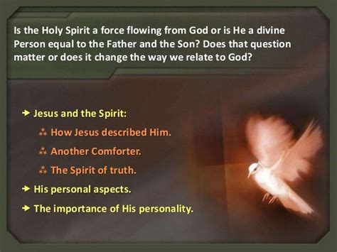 04 Personality Of Holy Spirit