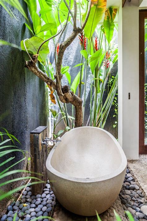 Sea Shanty Jimbaran Bali Interiors Garden Bathroom Garden Shower