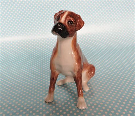 Free shipping on orders over $25 shipped by amazon. Vintage ceramic boxer dog figurine 5 high | Etsy | Dog ...