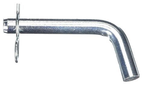 GRAINGER APPROVED Hitch Pin Bent Low Carbon Steel Zinc In Pin Dia In Usable