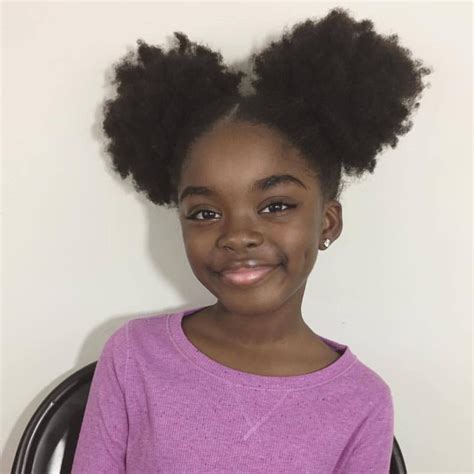 Pin By Rosy Bazile On Kids ️ Natural Hair Puff Hair Puff Black Kids