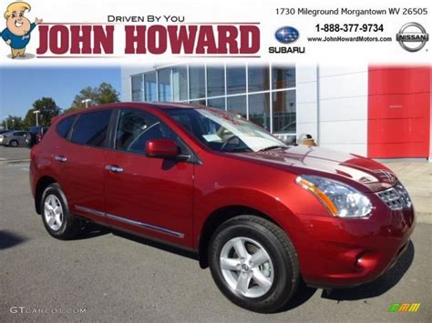 2013 Cayenne Red Nissan Rogue S Awd 86616012 Photo 9