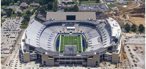 The New Commonwealth Stadium University Of Kentucky Lexington Ky