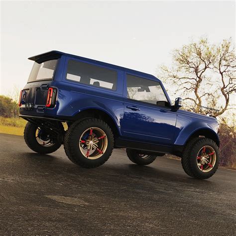 Testy Ford Bronco Rides On Shocking Wheels Hre Gets Hyped About It