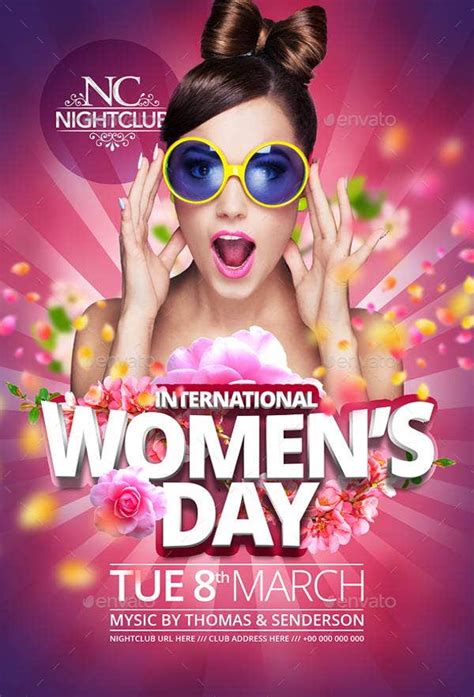 9 Womens Day Flyers Free Psd Ai Eps Format Download