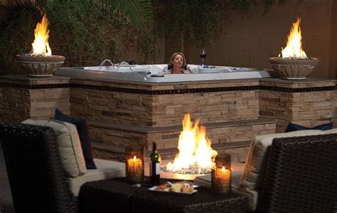 Customize Your Spa Hot Tub Surround Hot Tub Patio Spa Hot Tubs