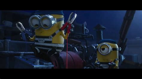 Despicable Me 3 Minions In Jail Funny Scene Youtube