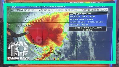 Tropical Storm Isaias Skirts Florida Coast On Way To The Carolinas 11