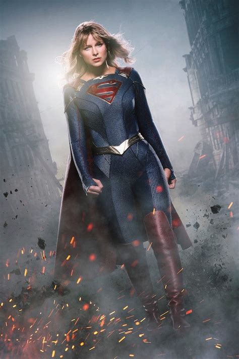 Supergirl The Cw Unveils Karas New Skirtless Supergirl Suit Photo