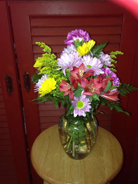 Same day delivery by a professional florist in bensalem, pa. Mixed Seasonal Flowers in a Vase in Bristol, PA | Bristol ...