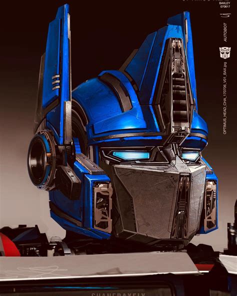 Bumblebee Movie Optimus Prime Heads Concept Art By Shane Baxley