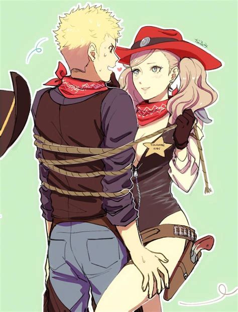 Sheriff Ann And Ryuji In 2020 Persona 5 Anime Persona Persona 5 Ann