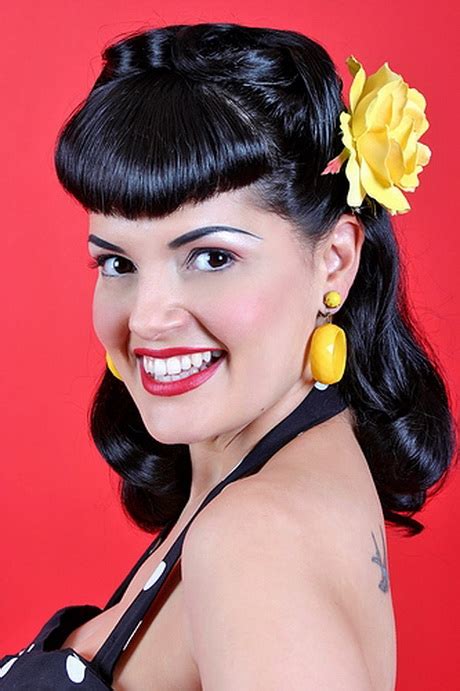 Pin Up Girl Hairstyles For Short Hair