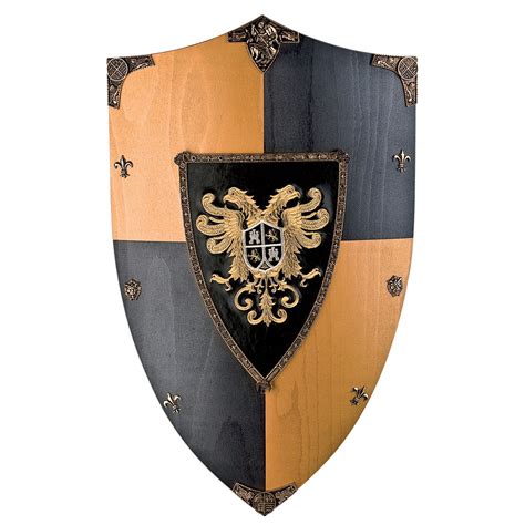 Suits Of Armour Toledo Eagle Wooden Shield Medieval Shields Wooden