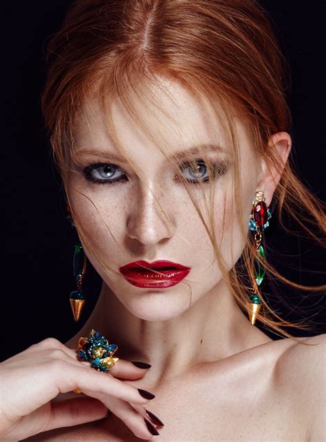 New Beauty Editorial In Jolita Jewellerys Colourful Statement Earrings
