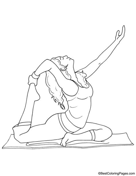 A meditation to color chakra coloring pages free printable. Yoga coloring page | Download Free Yoga coloring page for ...