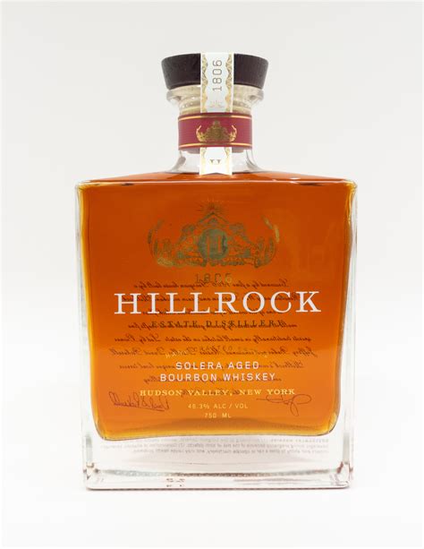 Hillrock Solera Aged Bourbon Cabernet Finish 750ml Luekens Wine And Spirits