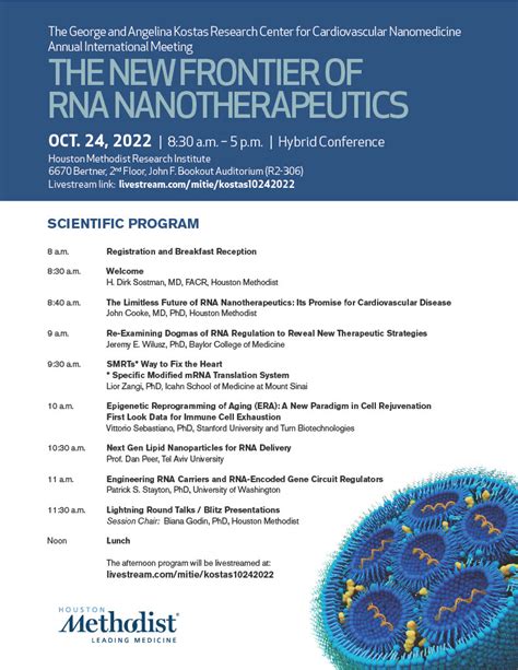 The New Frontier Of Rna Nanotherapeutics Presented By The George And