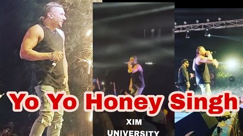 Yo Yo Honey Singh Performance In Xim Bhubaneswaryoyohoneysingh Yoyohoneysinghbhubaneswar