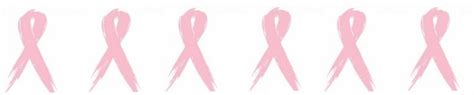 Breast Cancer Ribbon Border
