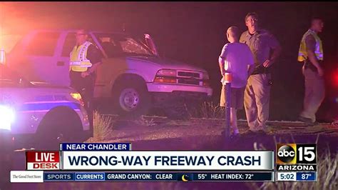 Drivers Avoid Serious Injuries In I 10 Wrong Way Crash Youtube