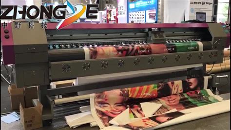 Eco Solvent Printer Flex Banner Plotter Machine Media 32m 18m 6ft 8ft