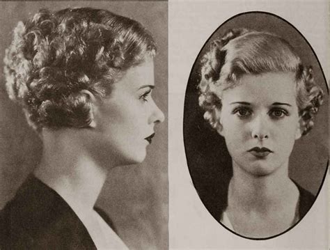 1930 Hollywood Beauty Tricks Oct 1932 1930s Hair