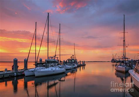 Sailboat Sunset Photograph By Scott Moore Pixels