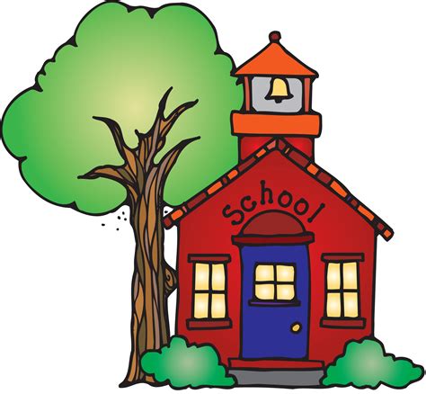 Free School House Clip Art