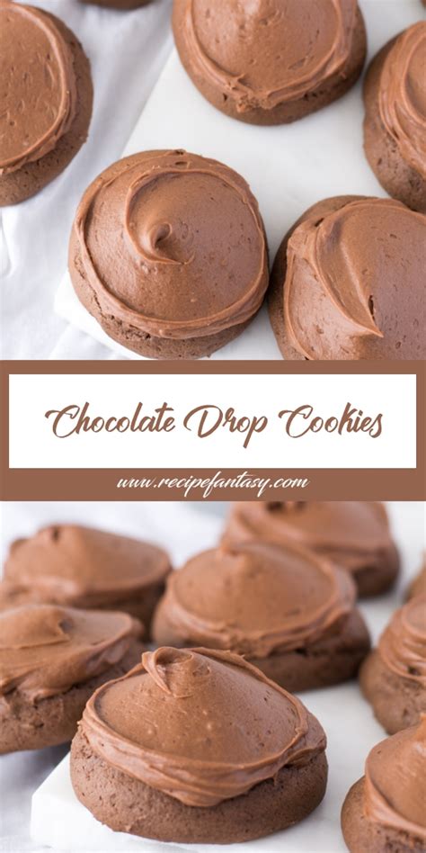 Chocolate Drop Cookies Recipe Claudie Recipes