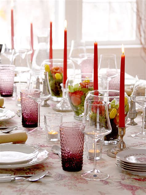 In the kitchen, stash a filled creamer in the fridge and have the coffeemaker ready for action. Table Setting Ideas for Your Next Festive Gathering