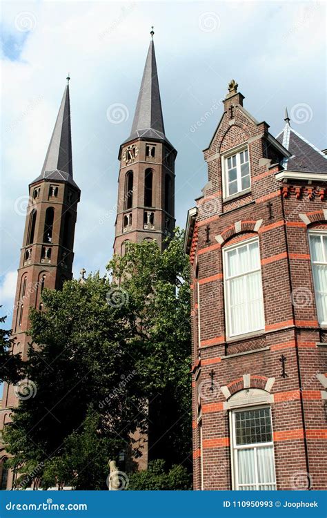 St Petrus Church In The Centre Of Uden Stock Image Image Of Village
