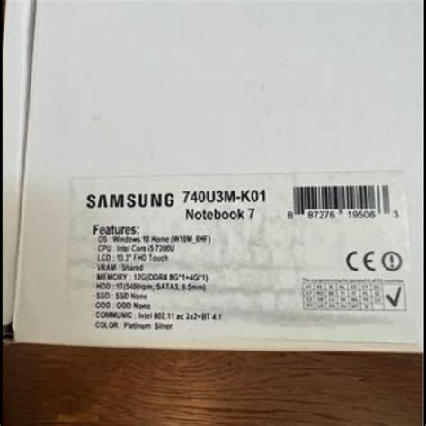 Samsung Computers Laptops And Parts Samsung Notebook 7 Spin 33 12g
