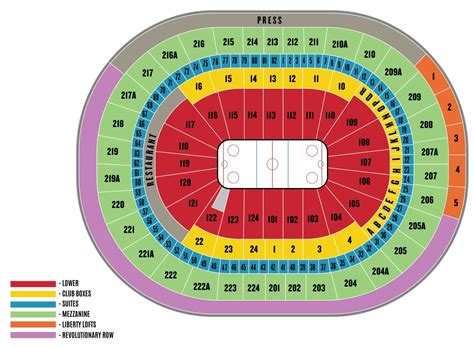 Mezzanine 200 Level Philadelphia Flyers V Anaheim Ducks 17 Jan