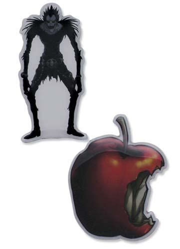 Buy Pins And Buttons Death Note Pins Ryuk And Apple Set Of 2