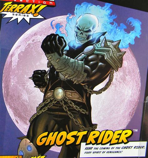 His horn spits bullets out every time he gives the big ball a squeeze. Marvel Legends 2012 Ghost Rider Terrax Series - The Toyark ...