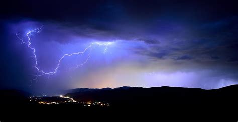Stormy Night Sky Photograph By Michael Morse