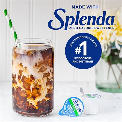 Splenda Single Serve Coffee Creamer Cups Sugar Free French Vanilla