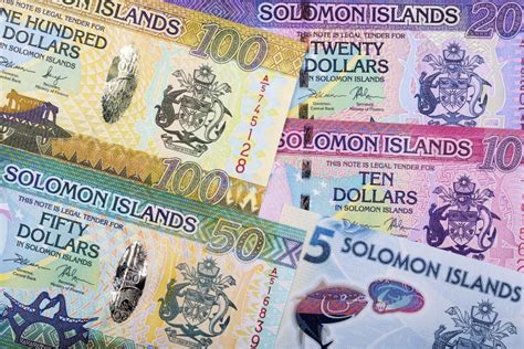 Solomon Islands Dollar A Business Background Stock Image Image Of