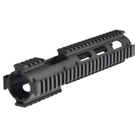 UTG PRO Model 4 AR15 Extended Car Length Drop In Quad Rail Leapers