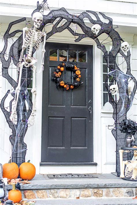How To Make A Spooky Halloween Front Porch The Home Depot