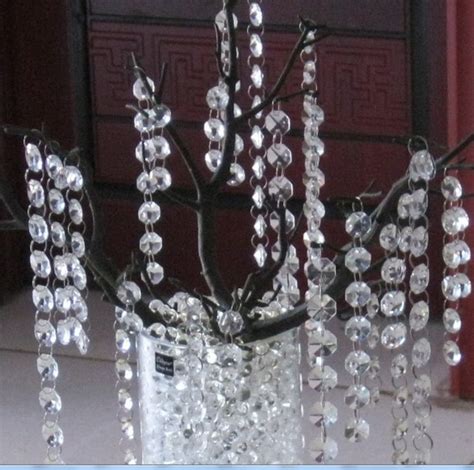 32 Ft Glass Crystal Strands Hanging Crystal By Materialmarket