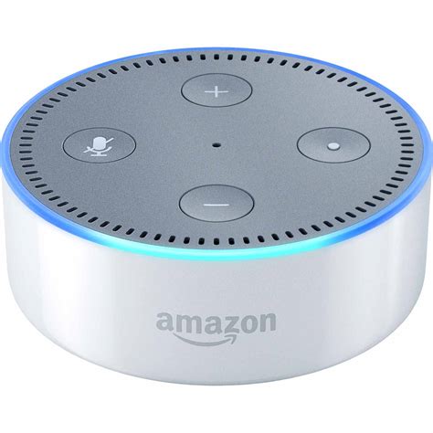 We'll show you how to set up your dot and now that your echo is ready, you can talk to it any time by saying the wake word alexa followed by a command. Amazon 53004423 Echo Dot - White