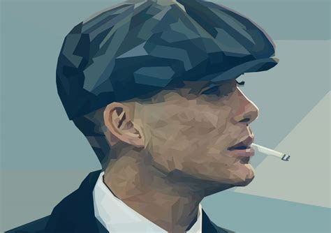 Peaky Blinders Low Poly Thomas Shelby On Behance