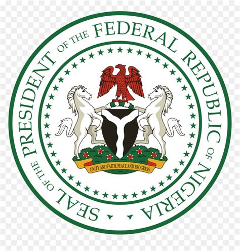 President Of Nigeria Seal Hd Png Download Vhv