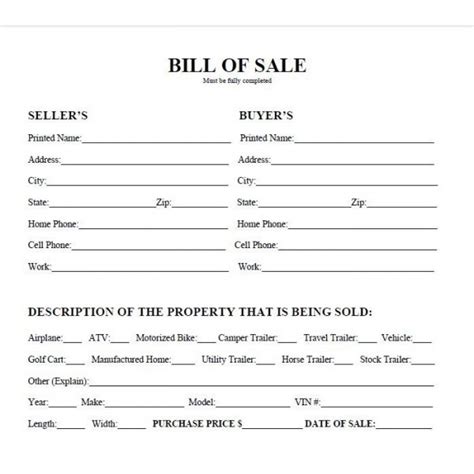 Also know, what does a bill of sale for a car look like? What Does A Bill Of Sale Look Like - Free Printable Documents