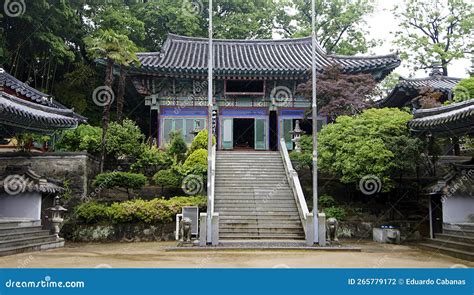 Jinju Castle South Gyeongsang South Korea Stock Photo Image Of