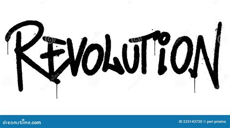 Revolution Word Concepts Banner Political Uprising Rebellion