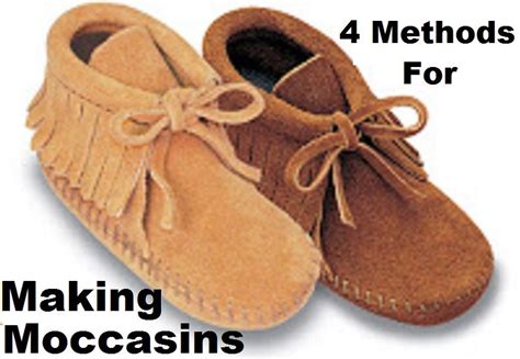 4 Methods For Making Moccasins The Prepared Page Leather Moccasins